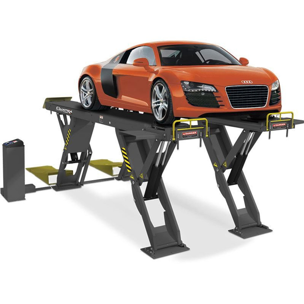 Bendpak Xr-12000l 12,000 Lb. Capacity / Quatra™ Pantograph Scissors Lift / Standard Runways