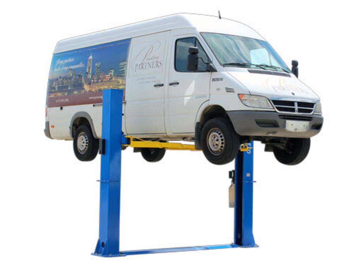 Atlas BP10000 Baseplate 10,000 lbs. Capacity 2 Post Lift (ATTD)